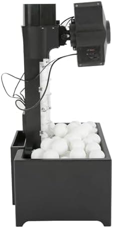 Tischtennistrainer mit Netz 36W Automatisch 100 Bälle/100 Min Fernsteuerung Perfect für Profis & Amateure Ballwurfrate 3