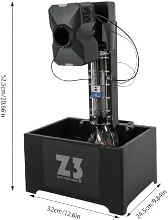 Tischtennistrainer mit Netz 36W Automatisch 100 Bälle/100 Min Fernsteuerung Perfect für Profis & Amateure Ballwurfrate 3
