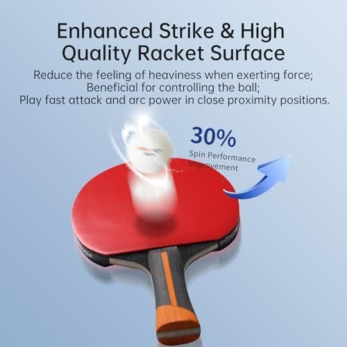 Five-Star Tischtennisschläger für ernsthafte Spieler
| PONGBOT Carbonfaser Tischtennisracket zum HARDSHELL-Koffer
| 7-L
