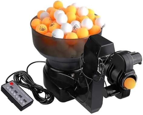 YUEWO Tischtennisroboter 36 Spins Automatische Ballmaschine für Fortgeschrittene Spieler beim Training
| YUEWO Tischten