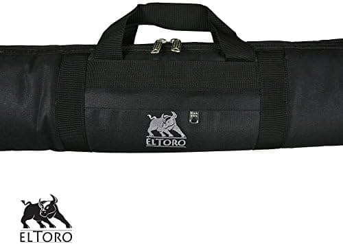 elToro Gepolsterte Bogentasche – Platz für 2 Bögen – Schaumstoffpolsterung für Sicherheit – Ideal für Langböge und Jagd-