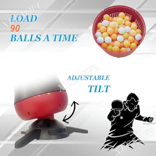 Deutsche Optimierungsnachrichten:
1. **Pingpong-Ballwurfmaschine für Training - 90-Ball-Reserve**
| **Kabelloser Pingpon