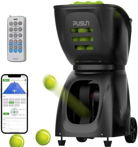 PUSUN PT-Max C Padel- und Tennisballmaschine für professionelle Trainingsbedürfnisse
| PUSUN PT-Max C Dual-Control Ball