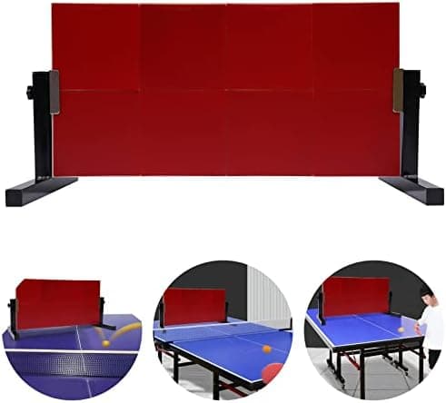 Professionelles Tischtennis Returnbrett mit 8-roten Gummis für Selbsttraining
| Tischtennis Rebounder Pro mit 8-roten G