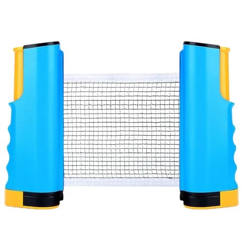 Flintronic Ausziehbares Tragbares Tischtennisnetz für Every Table, Ersatznetz für Outdoor & Indoor, Maximale Länge 170 c