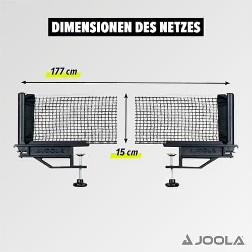 JOOLA Tischtennisnetz Outdoor Freizeitsport - Netzspannung verstellbar, Blau - One Size