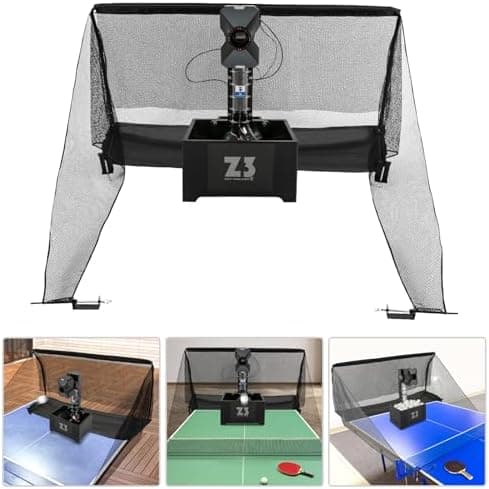 Automatische Tischtennis Ballmaschine mit Fernbedienung
| Ping Pong Roboter Ballmaschine mit Netz
| Tischtennis Roboter