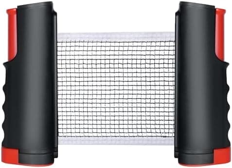 Flintronic Ausziehbares Tragbares Tischtennisnetz für Every Table, Ersatznetz für Outdoor & Indoor, Maximale Länge 170 c
