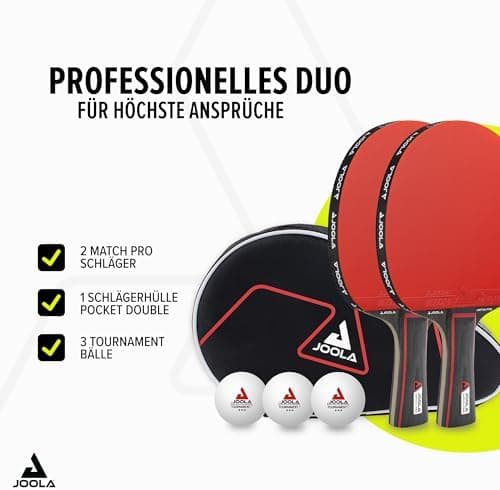 JOOLA Tischtennis Set Duo PRO 2 - Top-Spielausstattung für Enthusiasten
| JOOLA Tischtennis Set Duo PRO 2 -FFEHRHAFOR-P
