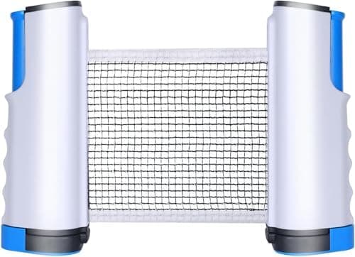 Flintronic Ausziehbares Tragbares Tischtennisnetz für Every Table, Ersatznetz für Outdoor & Indoor, Maximale Länge 170 c