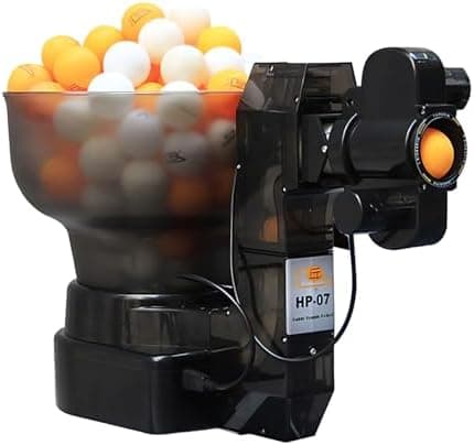 Tischtennis-Roboter-Ping-Pong-Maschine mit 100-Ball-Versorgung und 36-Arten-Regler für Fortgeschrittene