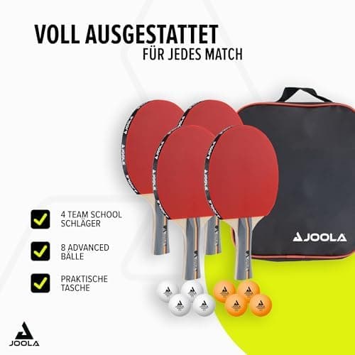 JOOLA Tischtennis-Set für Schüleerteams - Schulsport
| JOOLA Tischtennis-Set Team - Perfekt für Trainingshallen und Sch