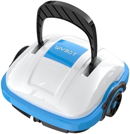 WYBOT Kabellos Poolroboter für Flachbodenpools bis 50m² - Automatischer Saugantrieb &Dual-Antriebsmotoren
| WYBOT Akku-