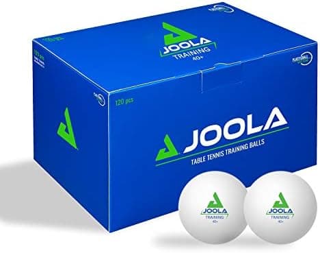 JOOLA - Auffangnetz für Ballmaschine & Tischtennisbälle Training - Weiss 40+ 120er Karton