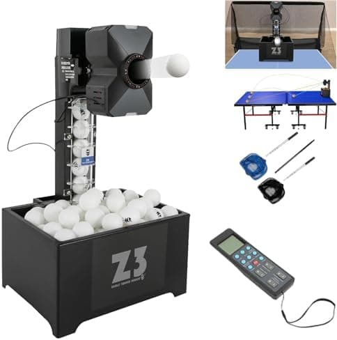 Automatische Tischtennis Ballmaschine mit Fernbedienung
| Ping Pong Roboter Ballmaschine mit Netz
| Tischtennis Roboter