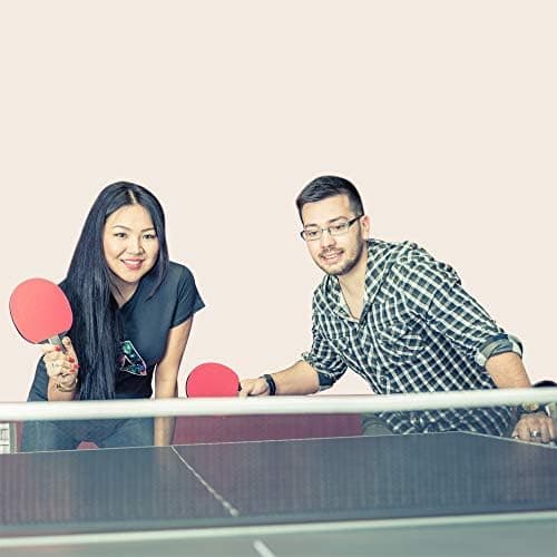 Tischtennisnetze Einziehbar - perfekt für Alle Altersgruppen im Zuhause, Club oder Schule - Regulierbare Länge 175 x 14,