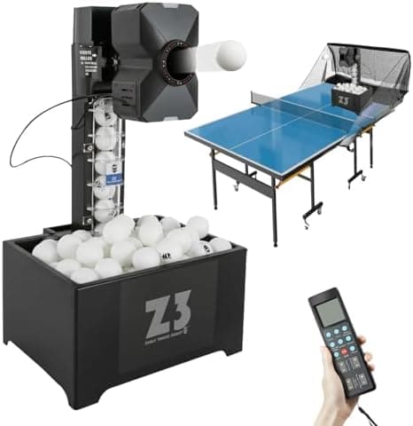Automatischer Tischtennisroboter für Trainingszwecke mit Fernbedienung
| Perfekter Ping-Pong-Trainingssystem für Hobbys