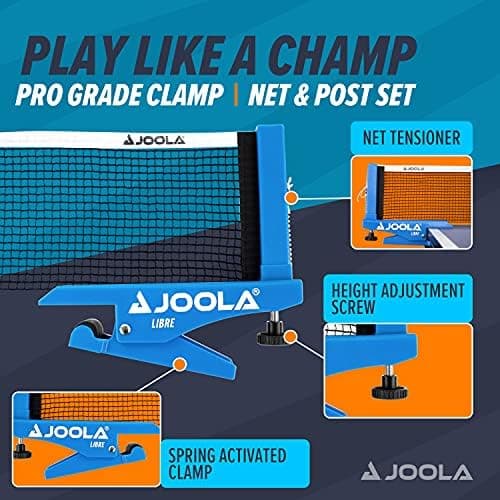 JOOLA Outdoor Tischtennisnetz - Feststellschraube - Höhenverstellbar für Freizeitsport