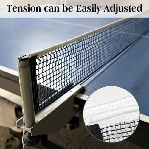 Neerow Tischtennisnetz Polyester - Tragbares Netz 180 * 14 cm für Jeden Tisch und Outdoor Nutzung