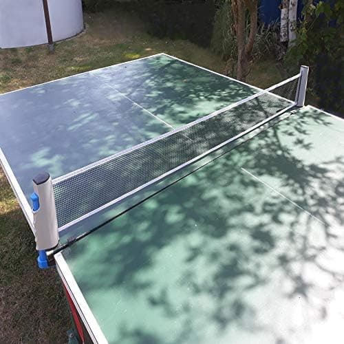 Tischtennisnetze Einziehbar - perfekt für Alle Altersgruppen im Zuhause, Club oder Schule - Regulierbare Länge 175 x 14,