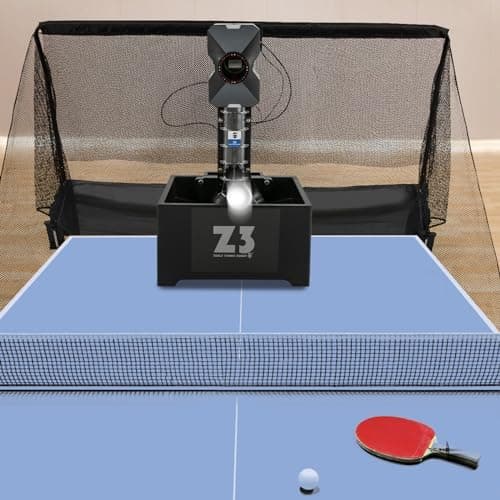 Automatische Tischtennis Ballmaschine mit Fernbedienung
| Ping Pong Roboter Ballmaschine mit Netz
| Tischtennis Roboter