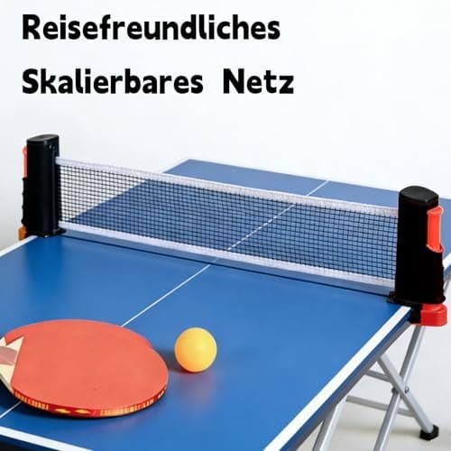 Tischtennisnetz Ausziehbares Anti Slip Klemmen Outdoor & Indoor Maximale Länge 170 cm
Tischtennisnetz Ausziehbares für J