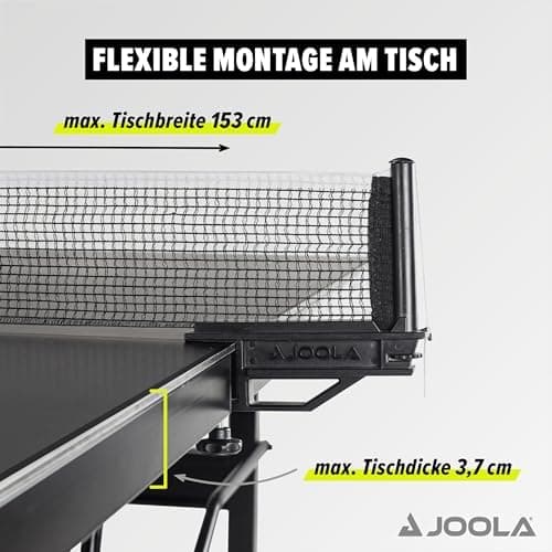 JOOLA Tischtennisnetz Outdoor Freizeitsport - Netzspannung verstellbar, Blau - One Size