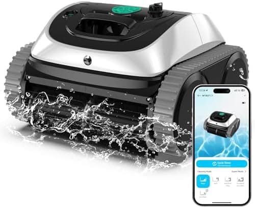 WYBOT C1 Poolroboter - Akkubetrieb, 150 Min. Kabellos, Intelligente Routenplanung für Poolreinigung