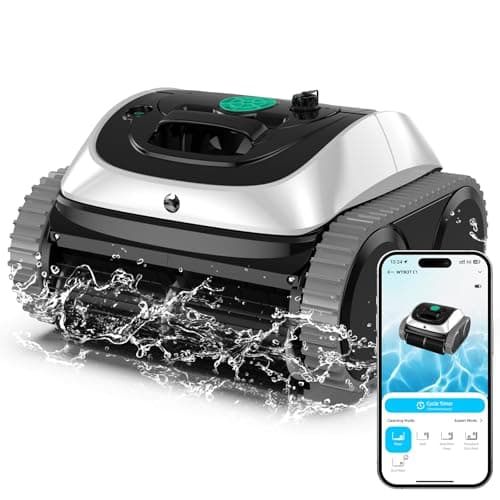 WYBOT C1 Poolroboter - Akkubetrieb, 150 Min. Kabellos, Intelligente Routenplanung für Poolreinigung