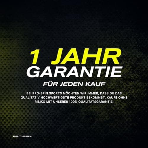 PRO-SPIN Tischtennisschläger - Premium Carbon Profischläger mit Überlegener Präzision und Spin, Profi-Obergummi, 2,0mm S