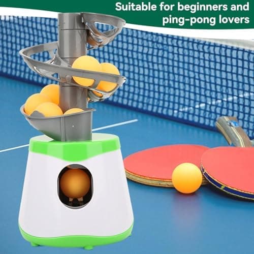 Automatischer Tischtennis Werfer für Profis mit ABS Material & 10 Trainingsspeere
Professioneller Automatischer Tischten