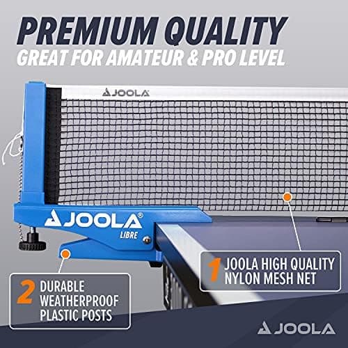 JOOLA Outdoor Tischtennisnetz - Feststellschraube - Höhenverstellbar für Freizeitsport