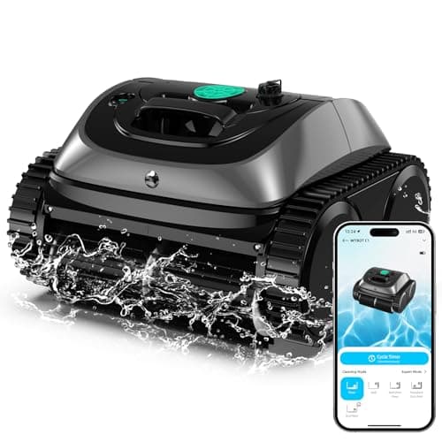 WYBOT C1 Poolroboter - Akkubetrieb, 150 Min. Kabellos, Intelligente Routenplanung für Poolreinigung