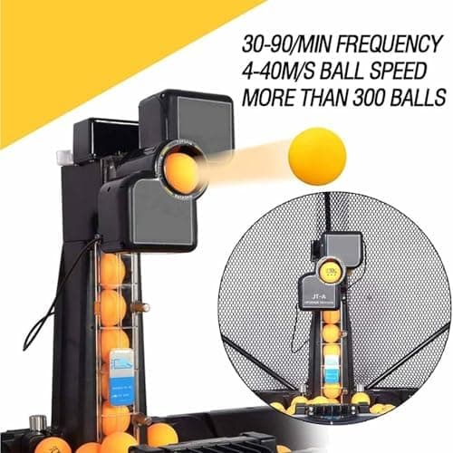 Tischtennis-Roboter-Ping-Pong-Maschine mit individuelle Drehung und BallgeschwindigkeitRoboter-Trainingsmaschine
| Tisc