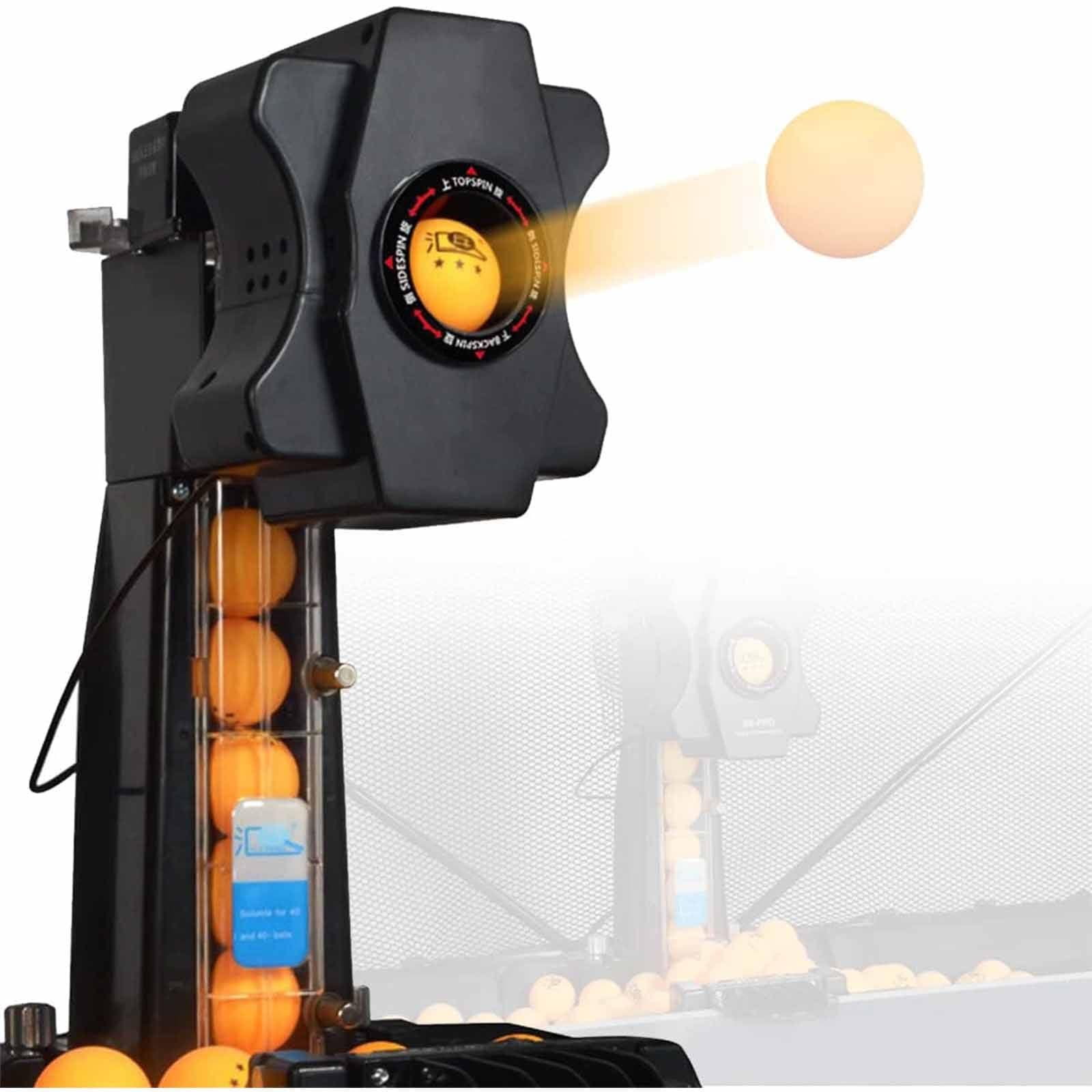 Tischtennis-Roboter-Ping-Pong-Maschine mit individuelle Drehung und BallgeschwindigkeitRoboter-Trainingsmaschine
| Tisc