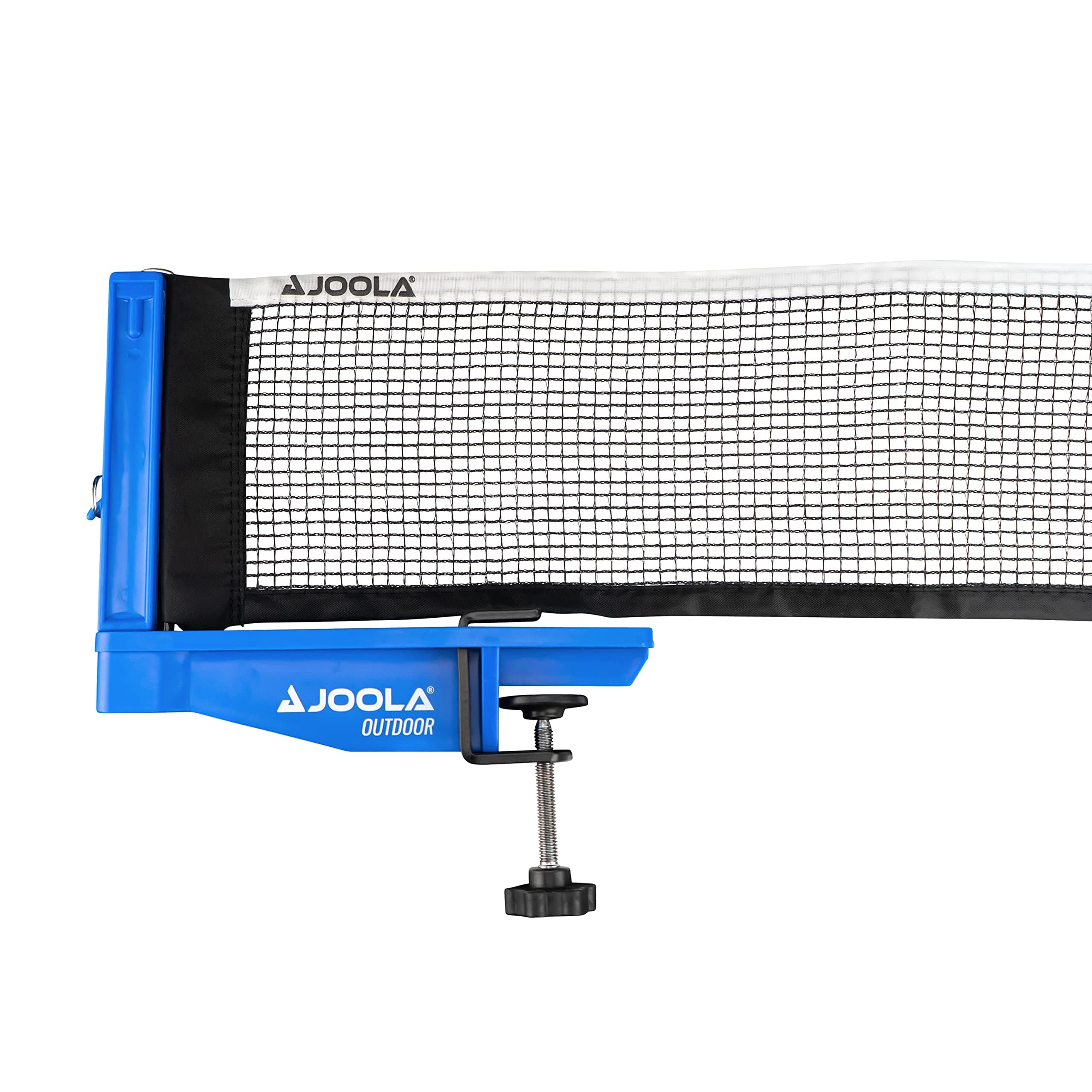 Jooola Tischtennisnetz Outdoor - Verstellbare Netzspannung & Praktische Tasche, Freizeitsport, Blau, One Size