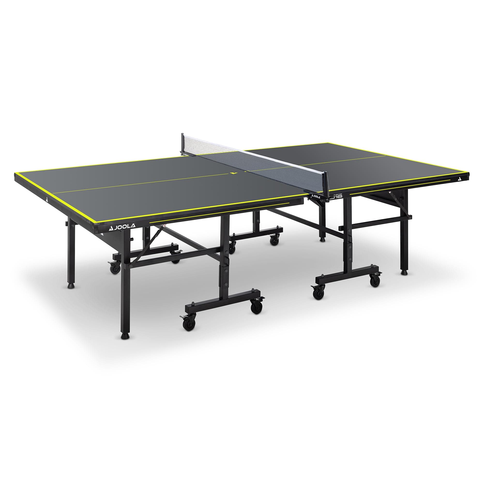JOOLA Tischtennisplatte Inside - Ideal für Familie und Freunde, robust und Platzsparend - schneller Aufbau inklusive Net