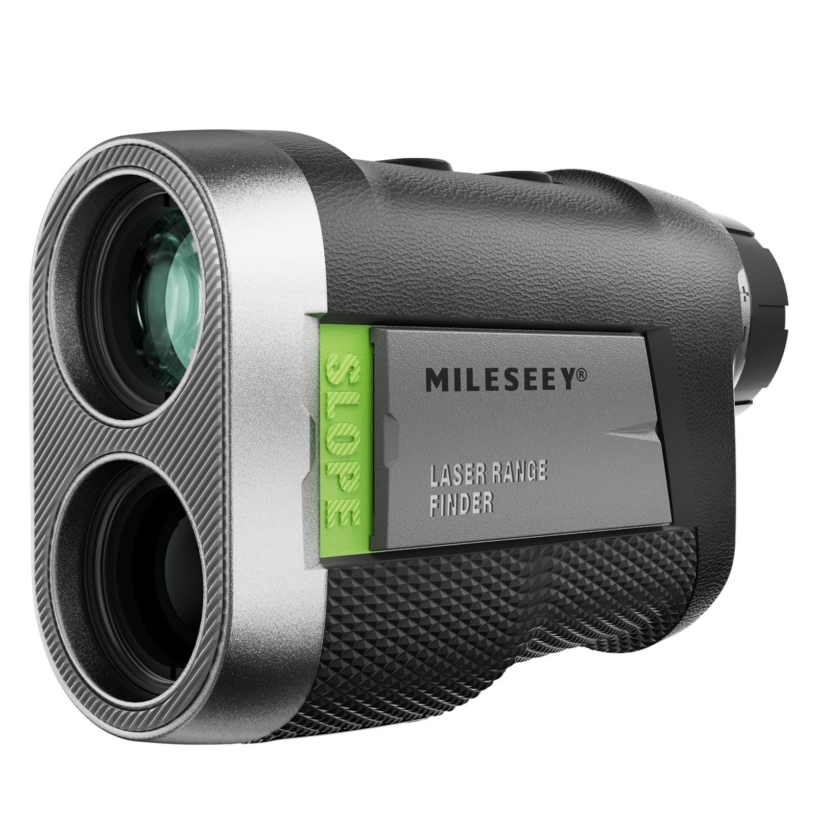 MiLESEEY Wiederaufladbarer Golf Entfernungsmesser mit Slope On/Off Schalter, ±0,5M Genauigkeit für Golfspieler, Magnetis